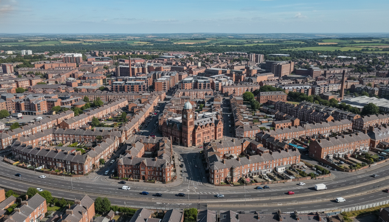 Architectural design in Accrington