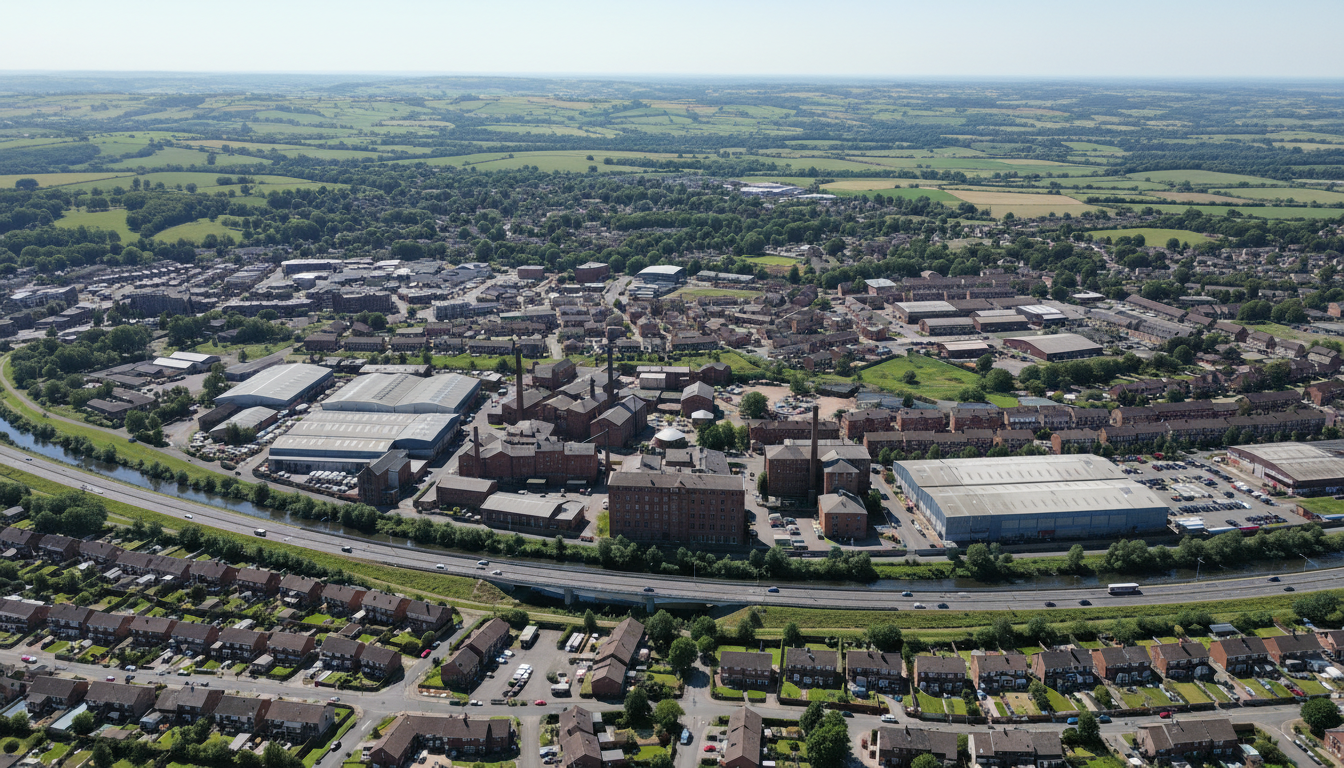 Architectural design in Altham