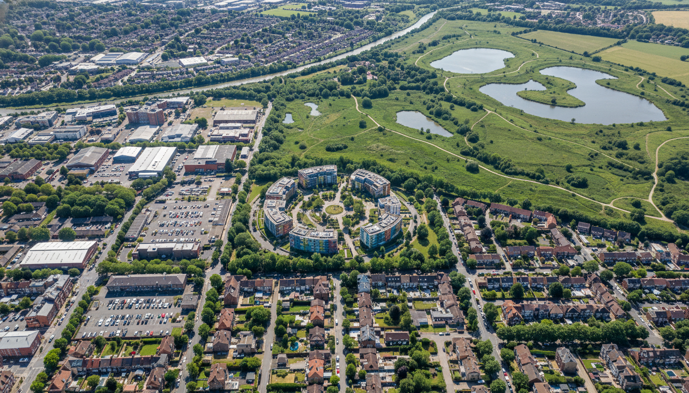 Architectural design in Beddington