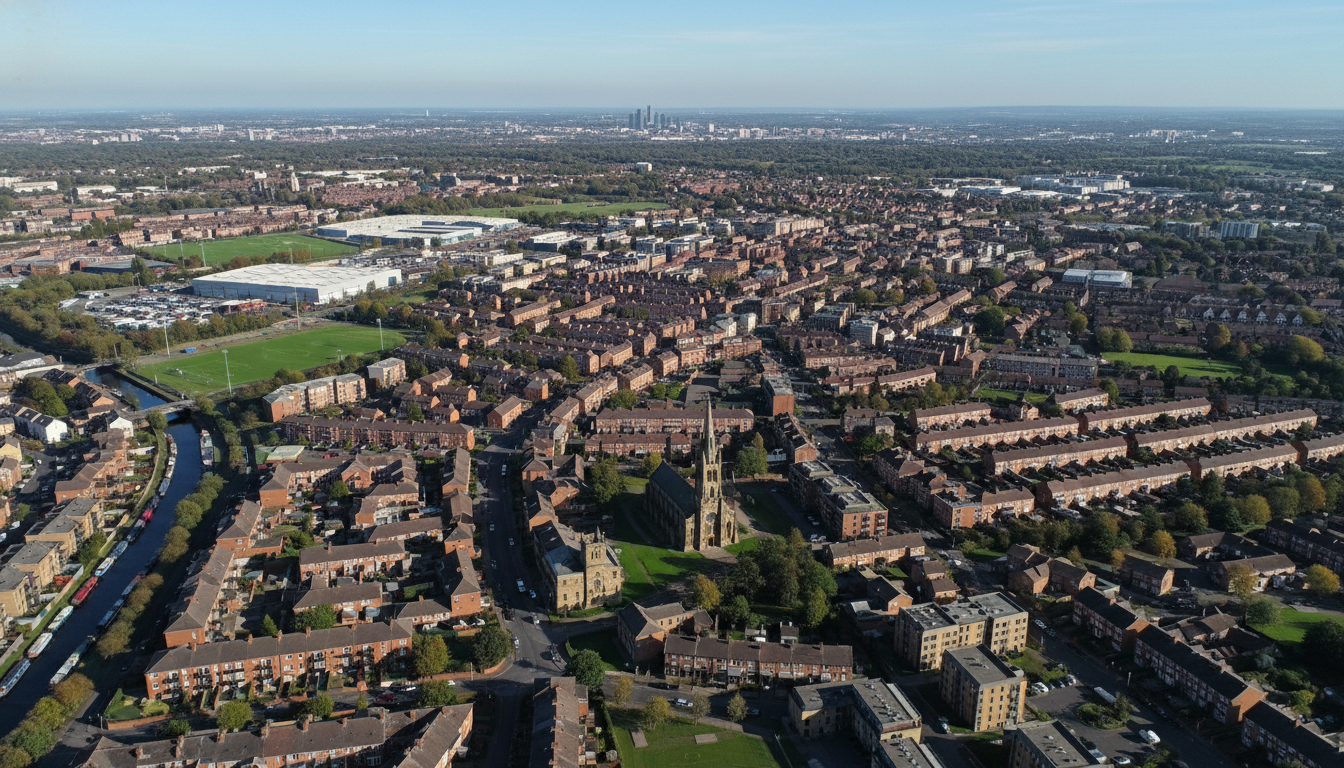 Architectural design in Blackley