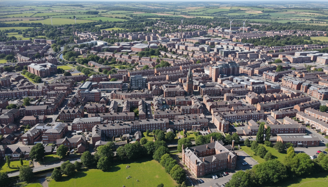 Architectural design in Burnley