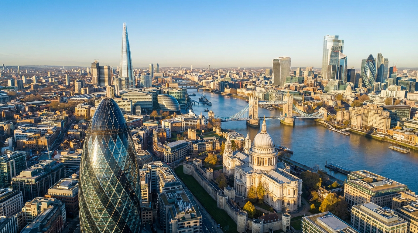 Architectural design in City of London