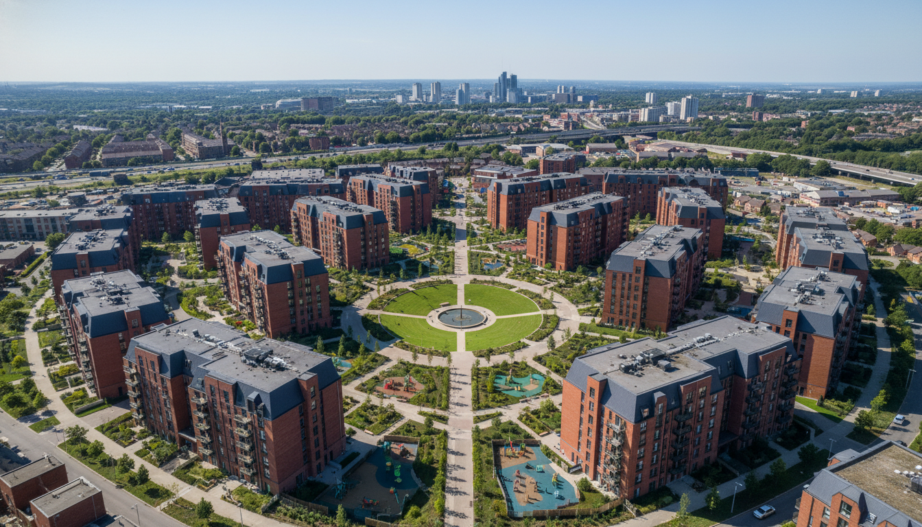 Architectural design in Collyhurst