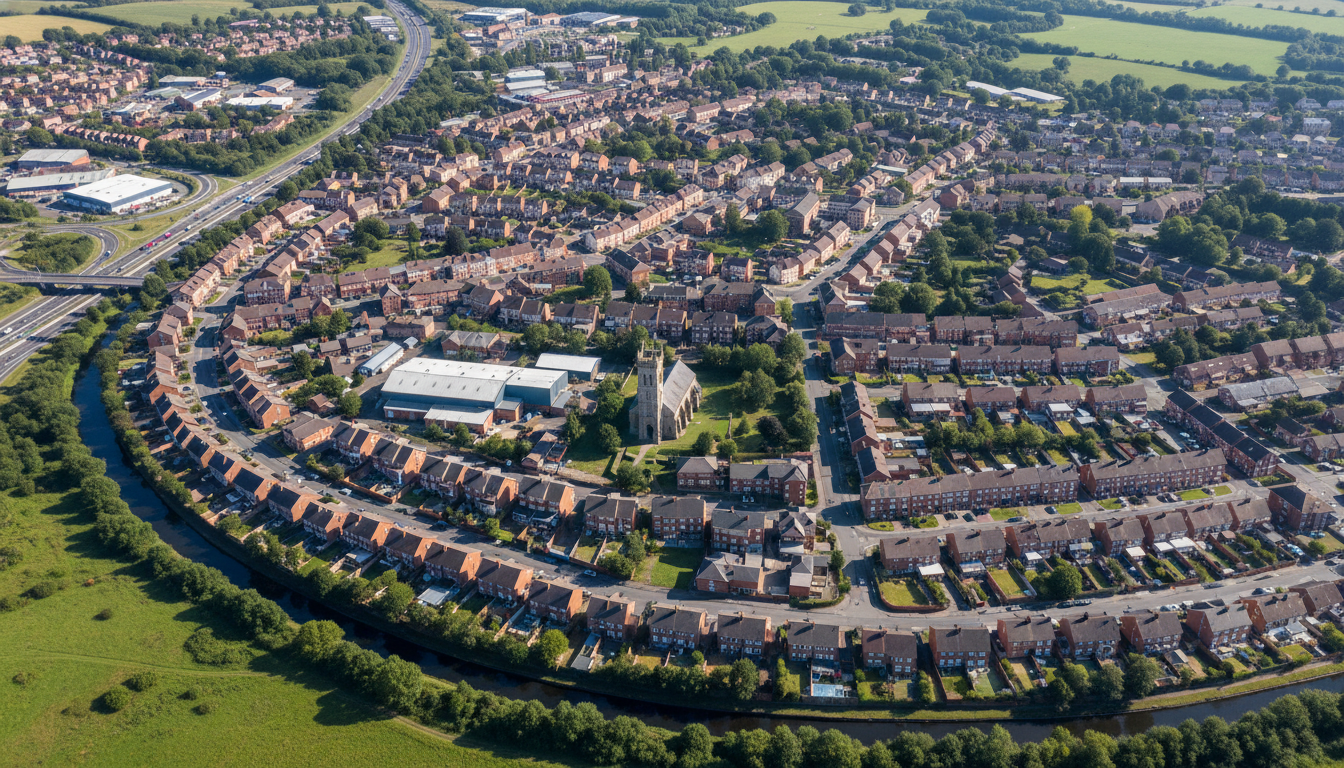 Architectural design in Coppull