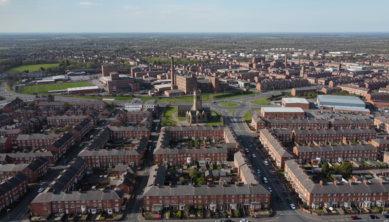 Architectural design in Golborne