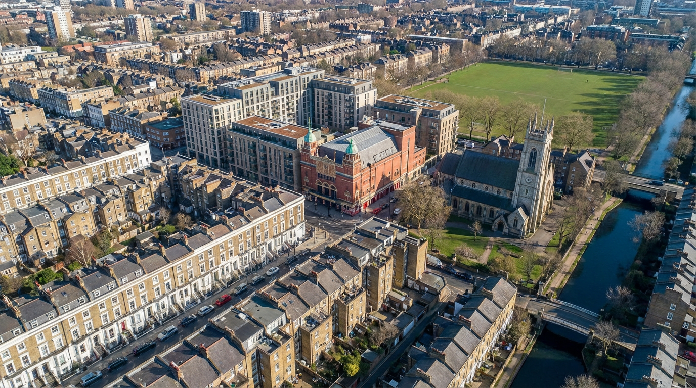 Architectural design in Hackney