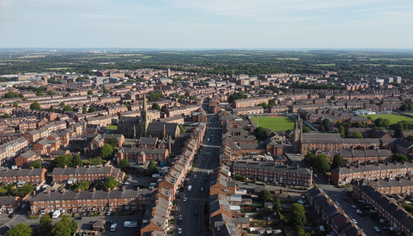 Architectural design in Hindley