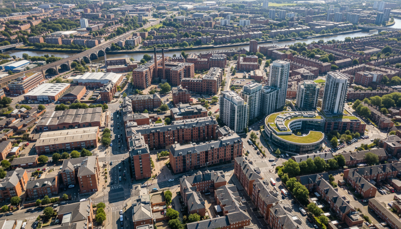 Architectural design in Huby