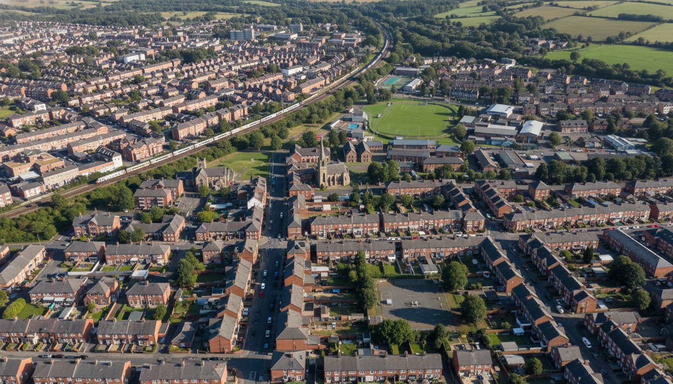 Architectural design in Huncoat