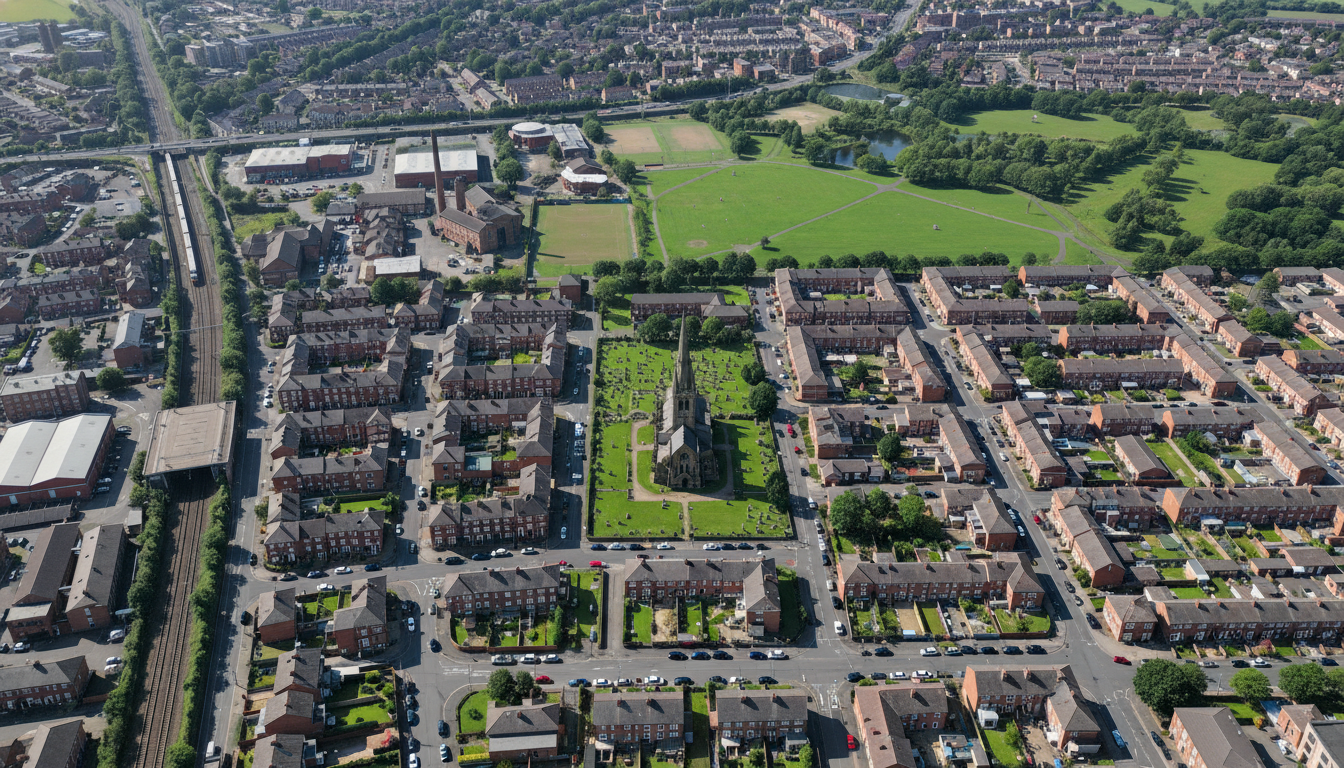 Architectural design in Ince-in-Makerfield