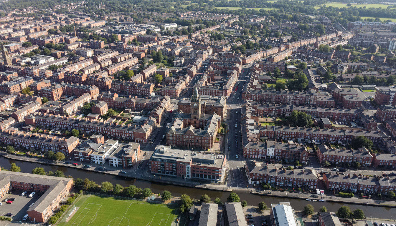 Architectural design in Leigh