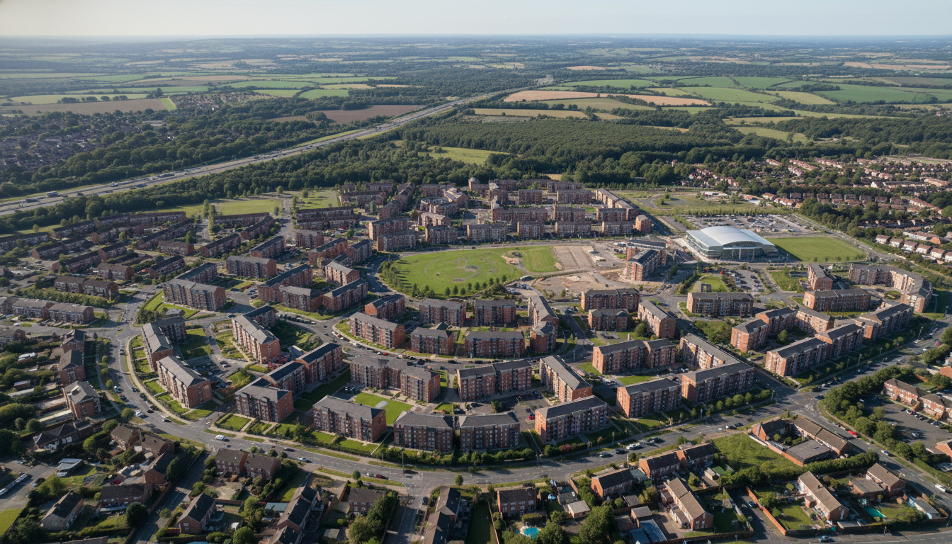 Architectural design in Little Hulton