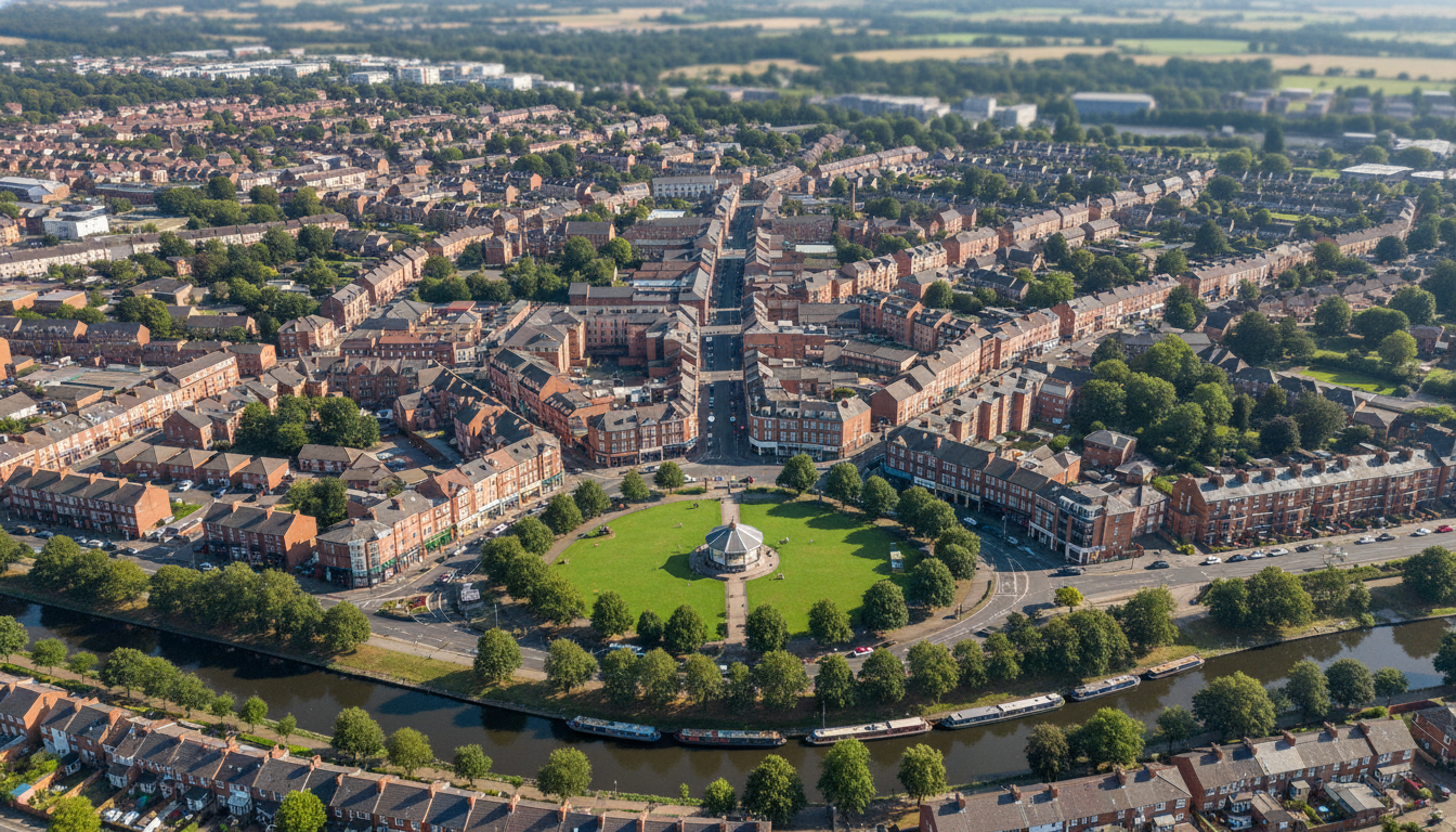 Architectural design in Monton