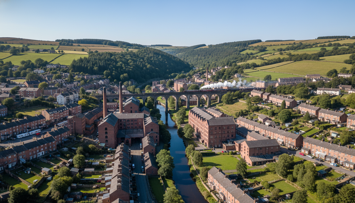 Architectural design in Mossley