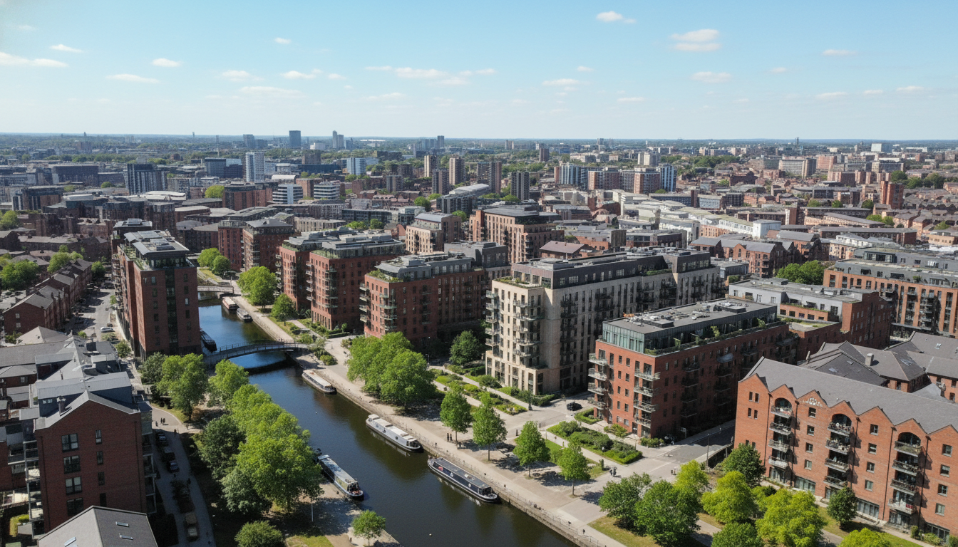 Architectural design in New Islington