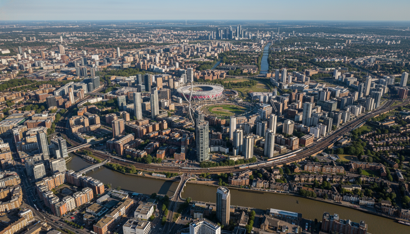 Architectural design in Newham