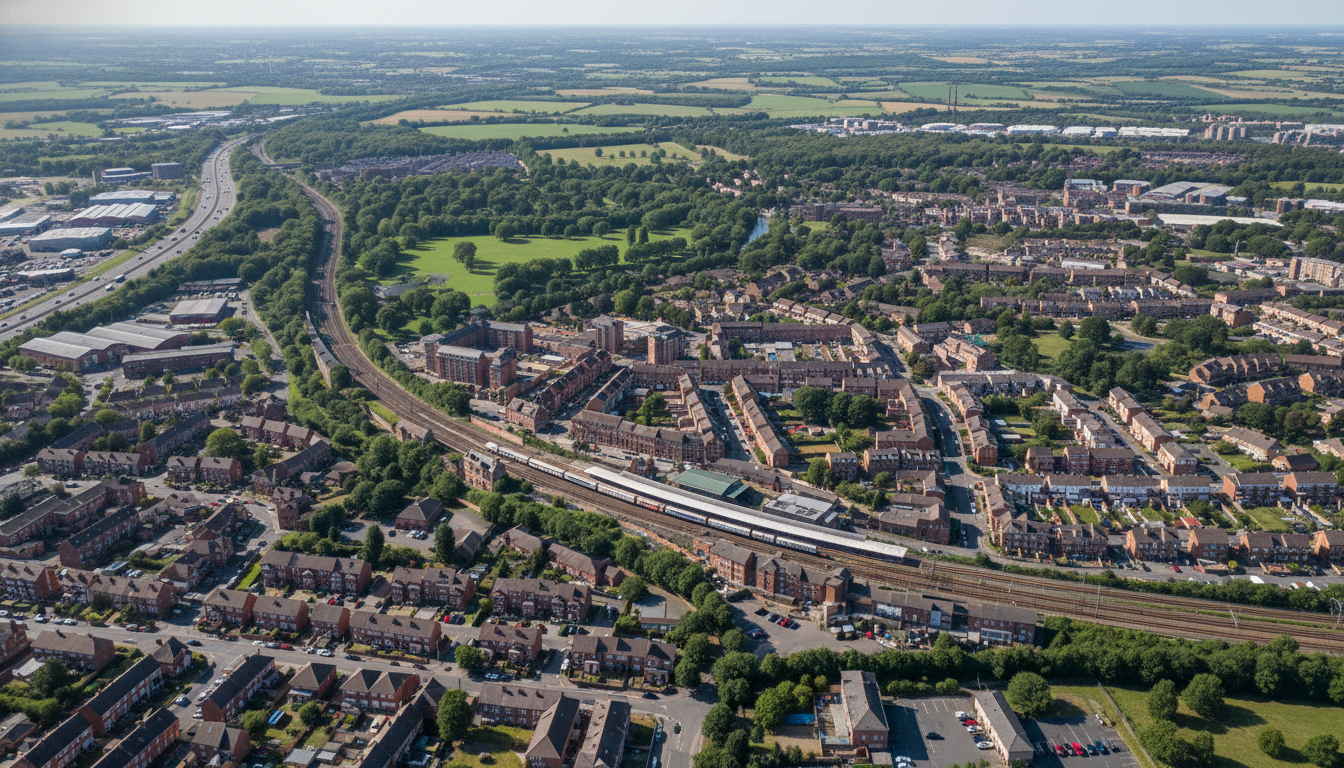 Architectural design in Newton-le-Willows