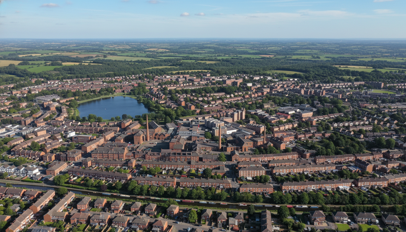 Architectural design in Oswaldtwistle