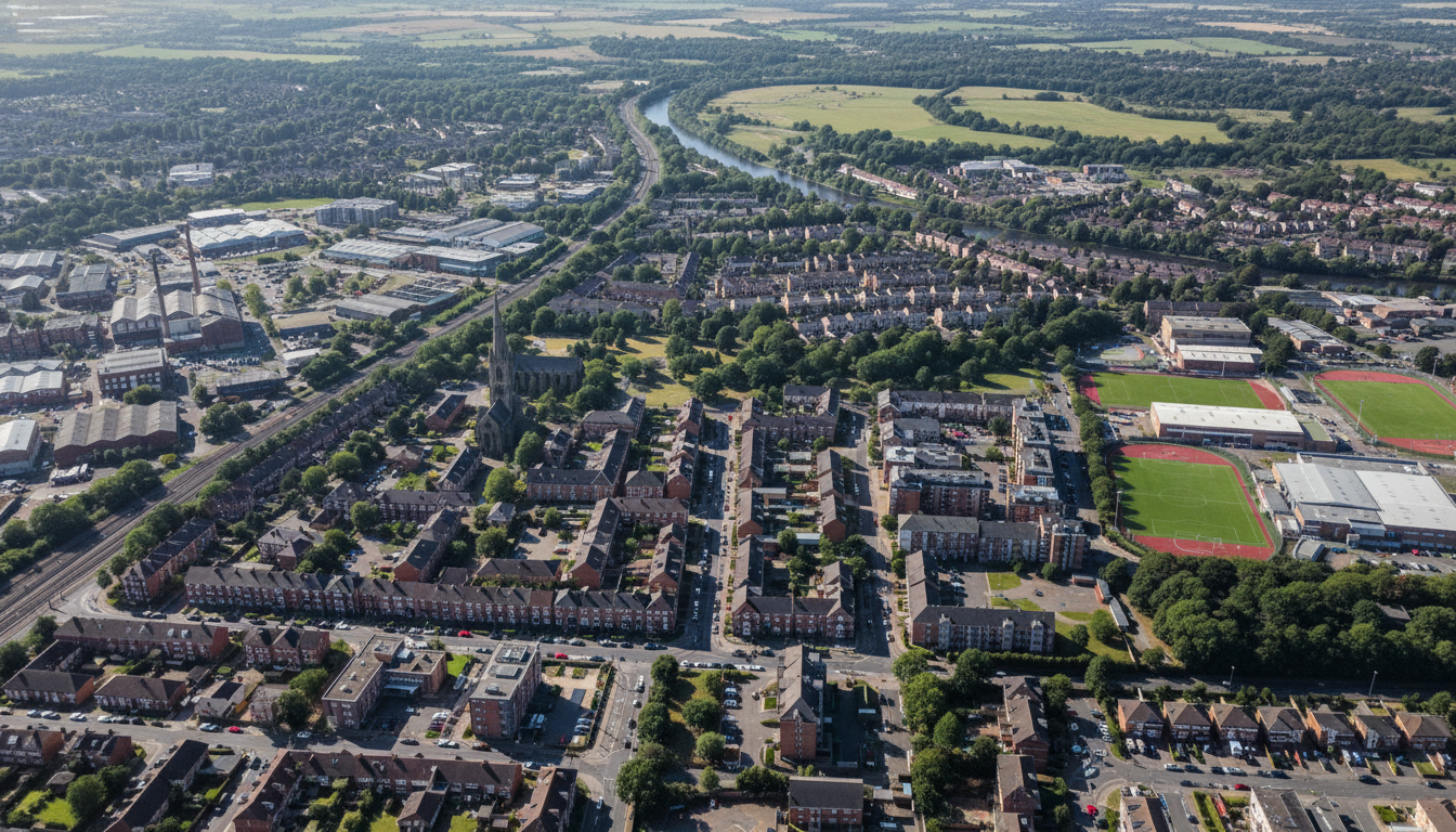 Architectural design in Padgate