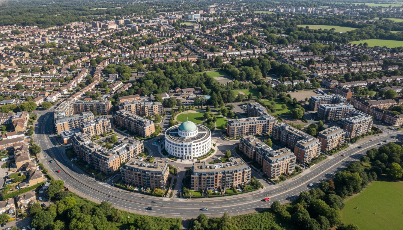 Architectural design in Perivale