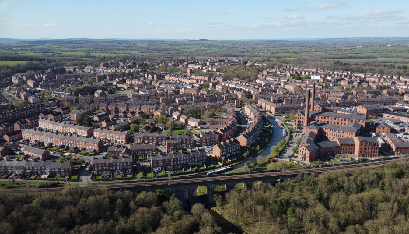 Architectural design in Rishton