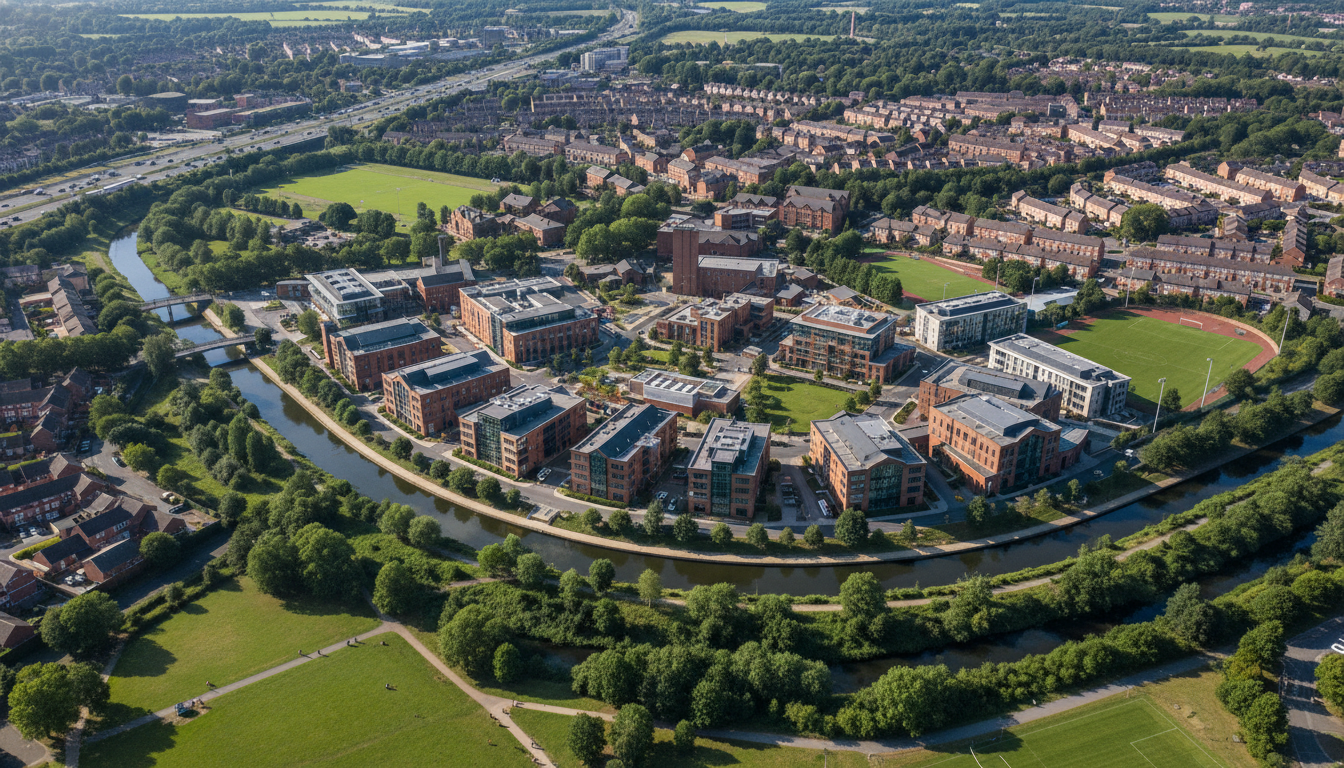 Architectural design in Sankey