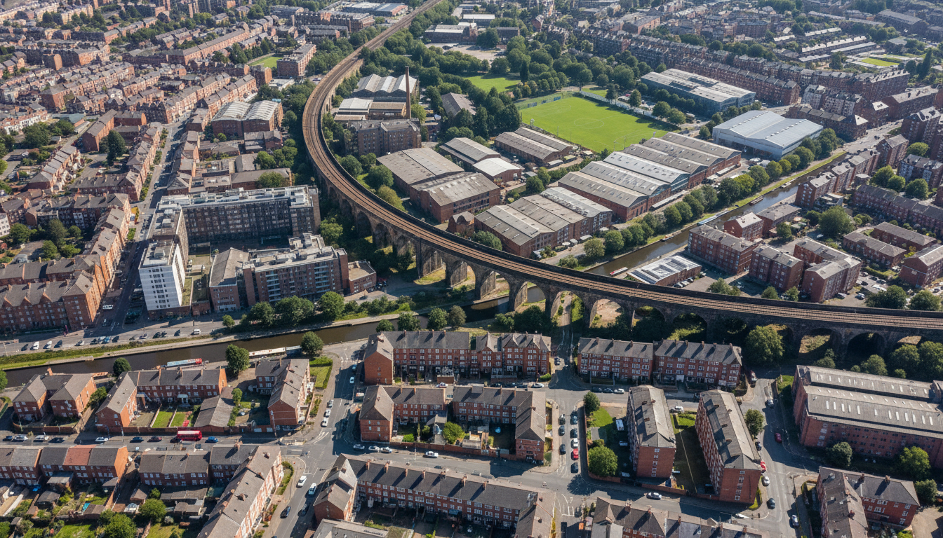 Architectural design in Shaw Cross