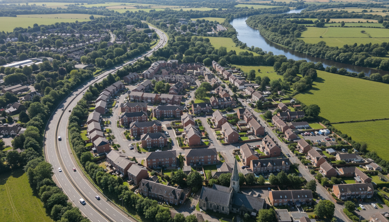 Architectural design in Stretton