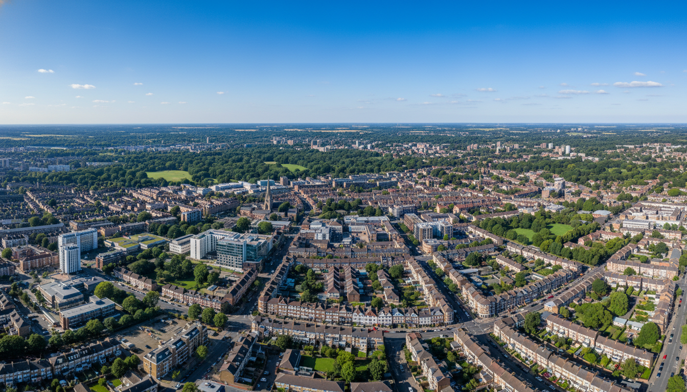 Architectural design in Sutton