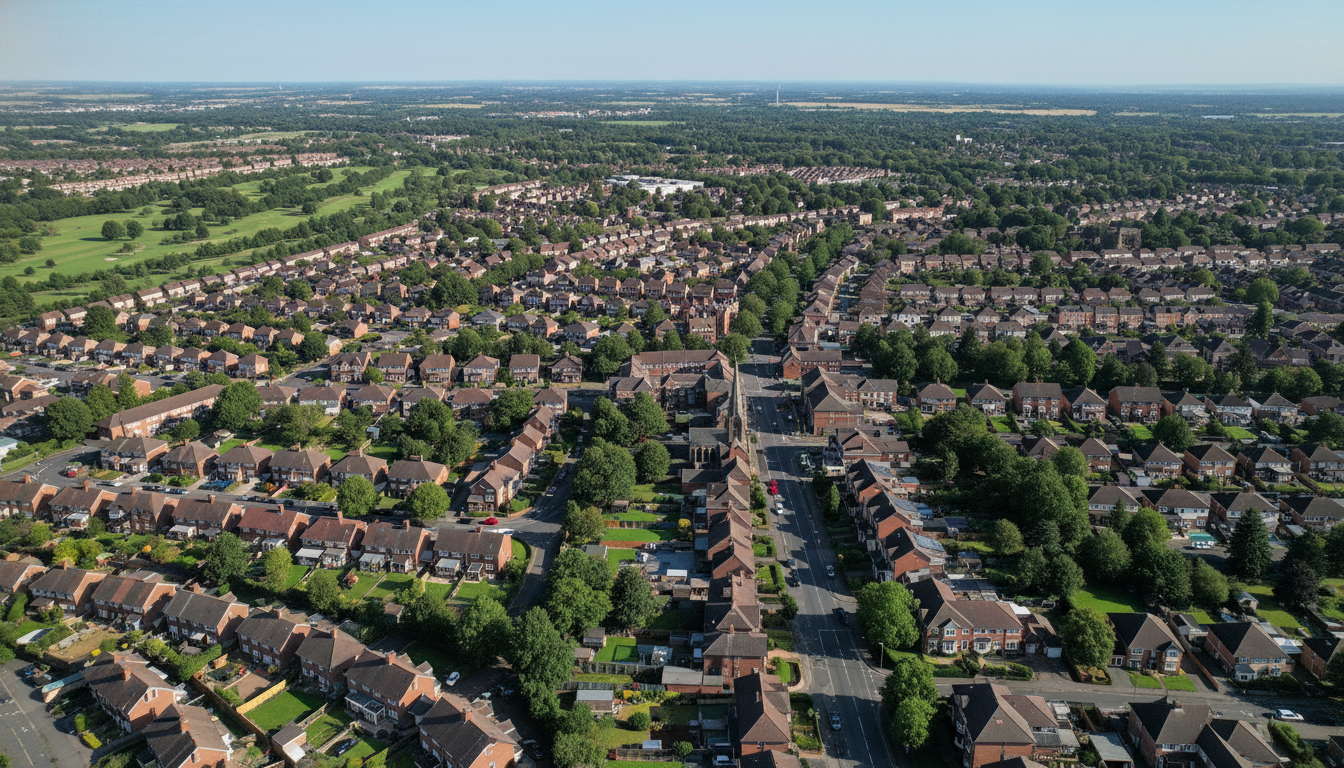 Architectural design in Timperley