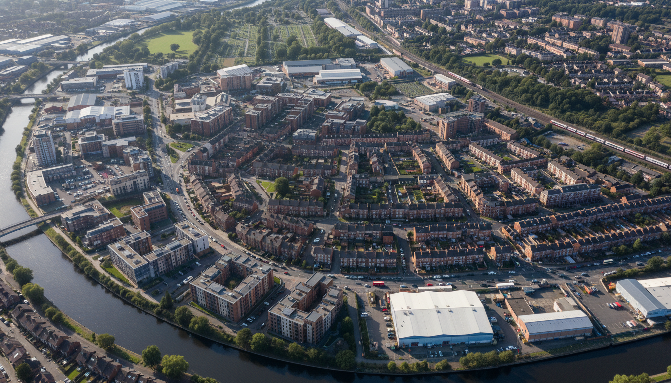 Architectural design in Weaste