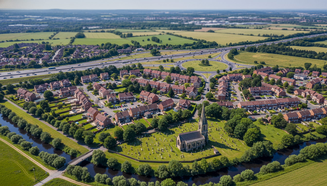 Architectural design in Winwick