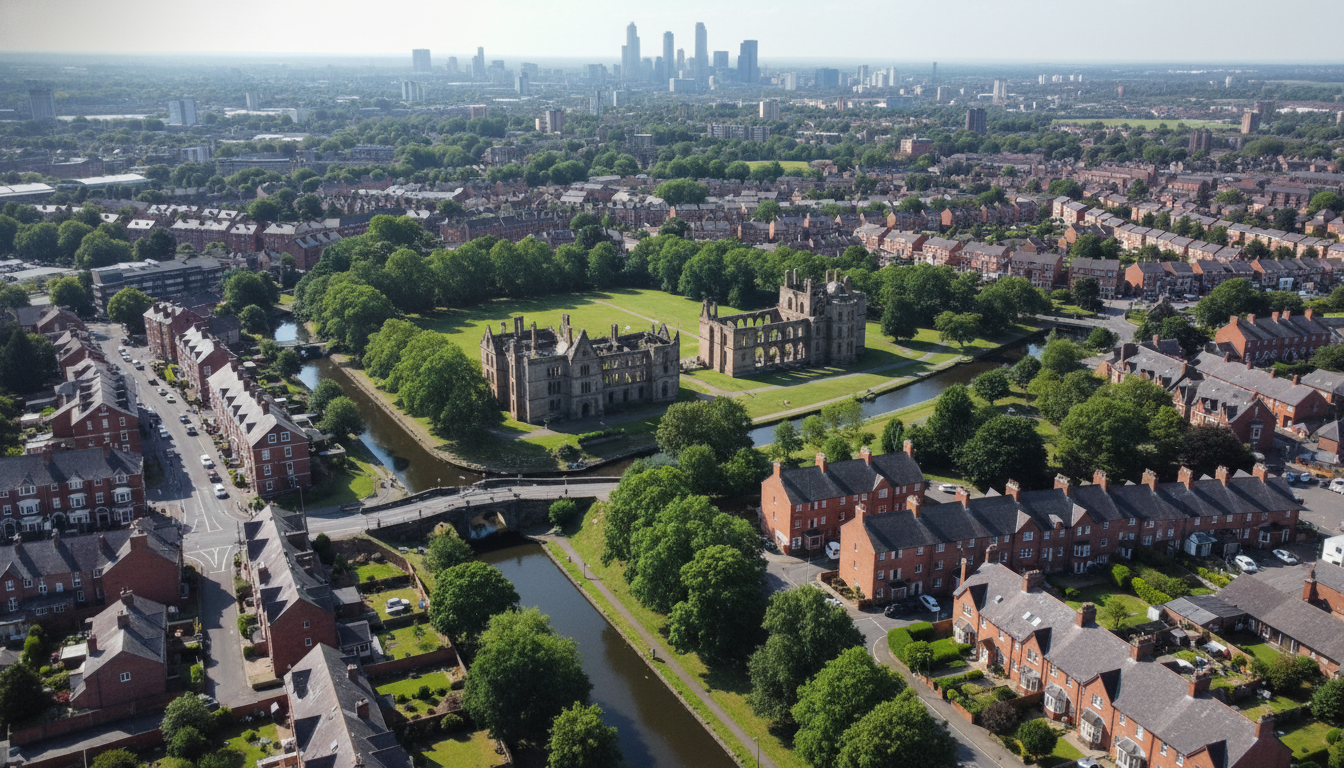 Architectural design in Worsley