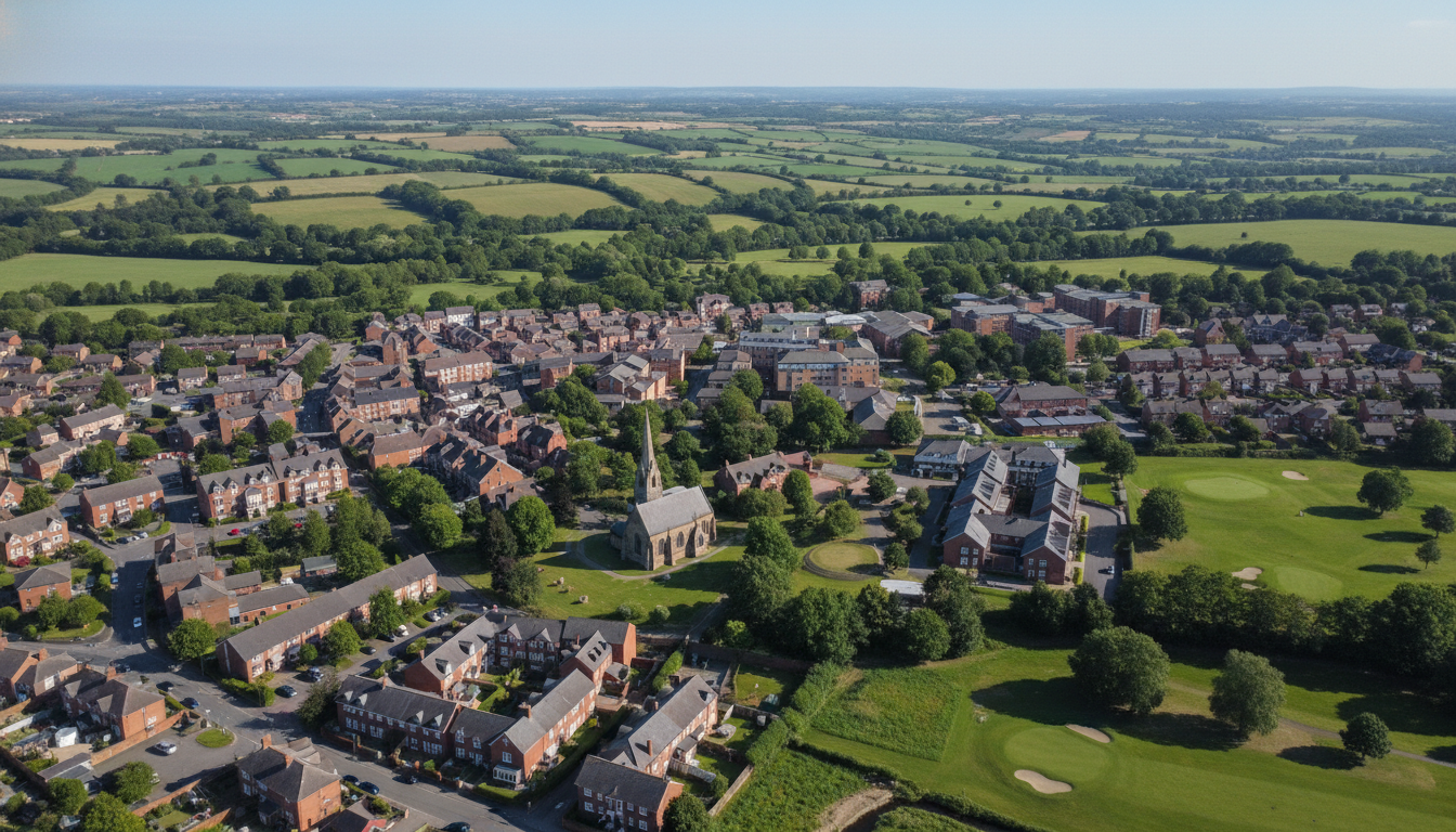 Architectural design in Wrightington